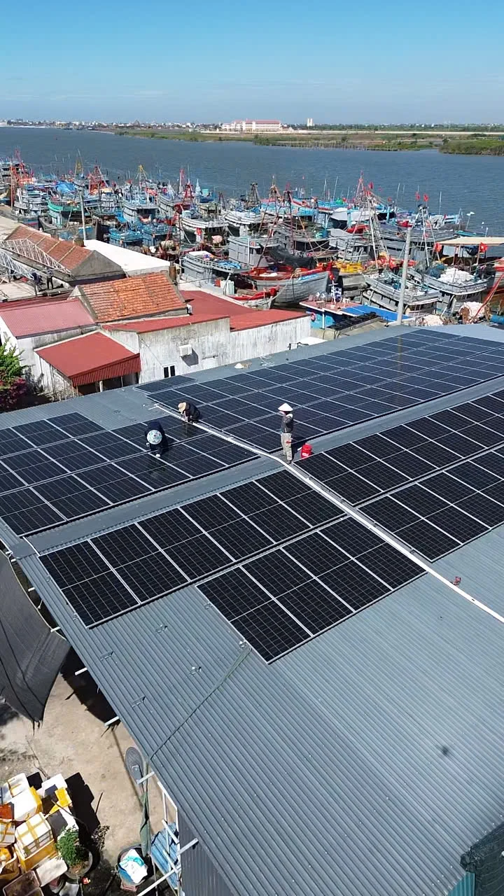 Dự án Cảng cá Thịnh Long 60kWp